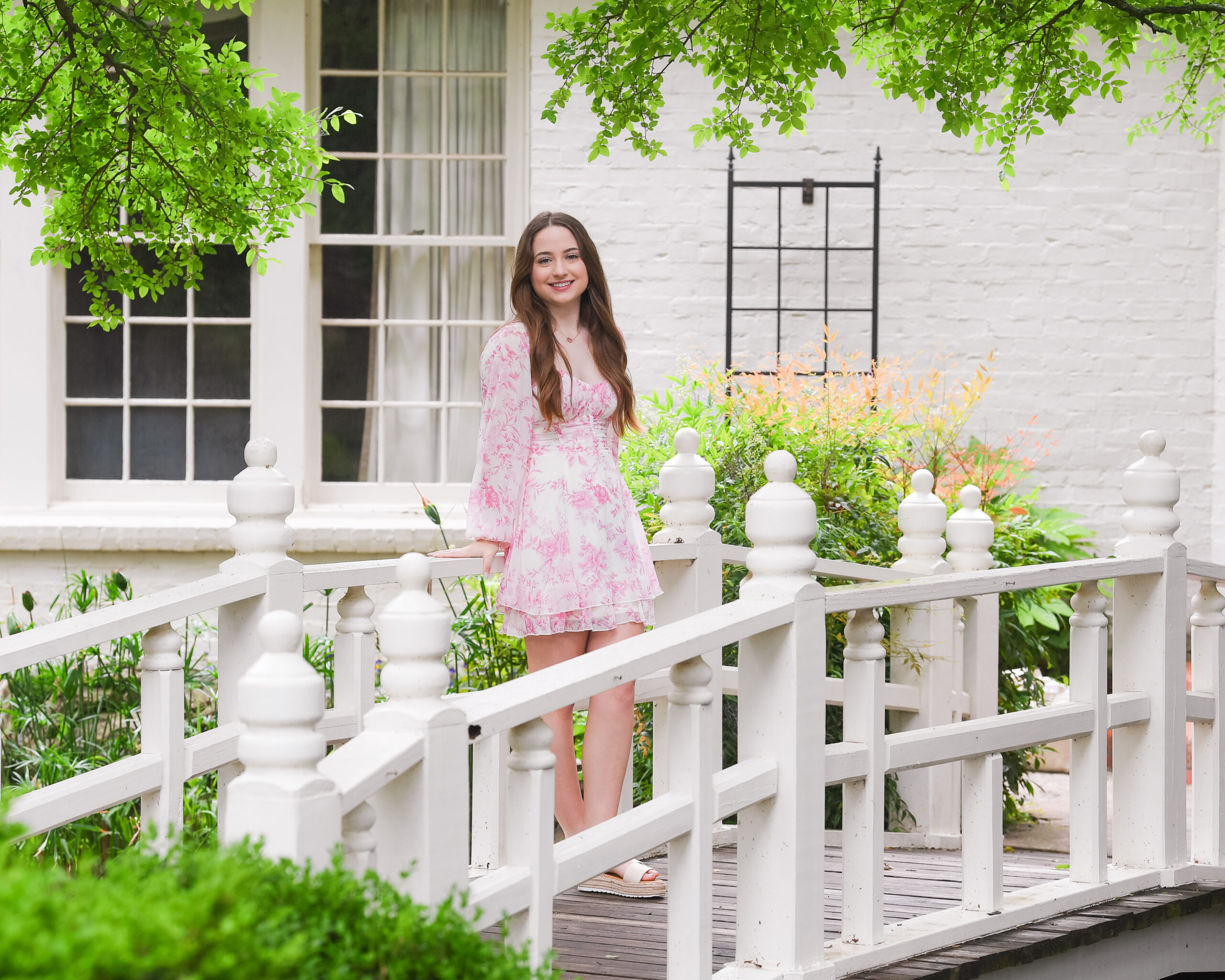 High School Senior Bridge Portrait