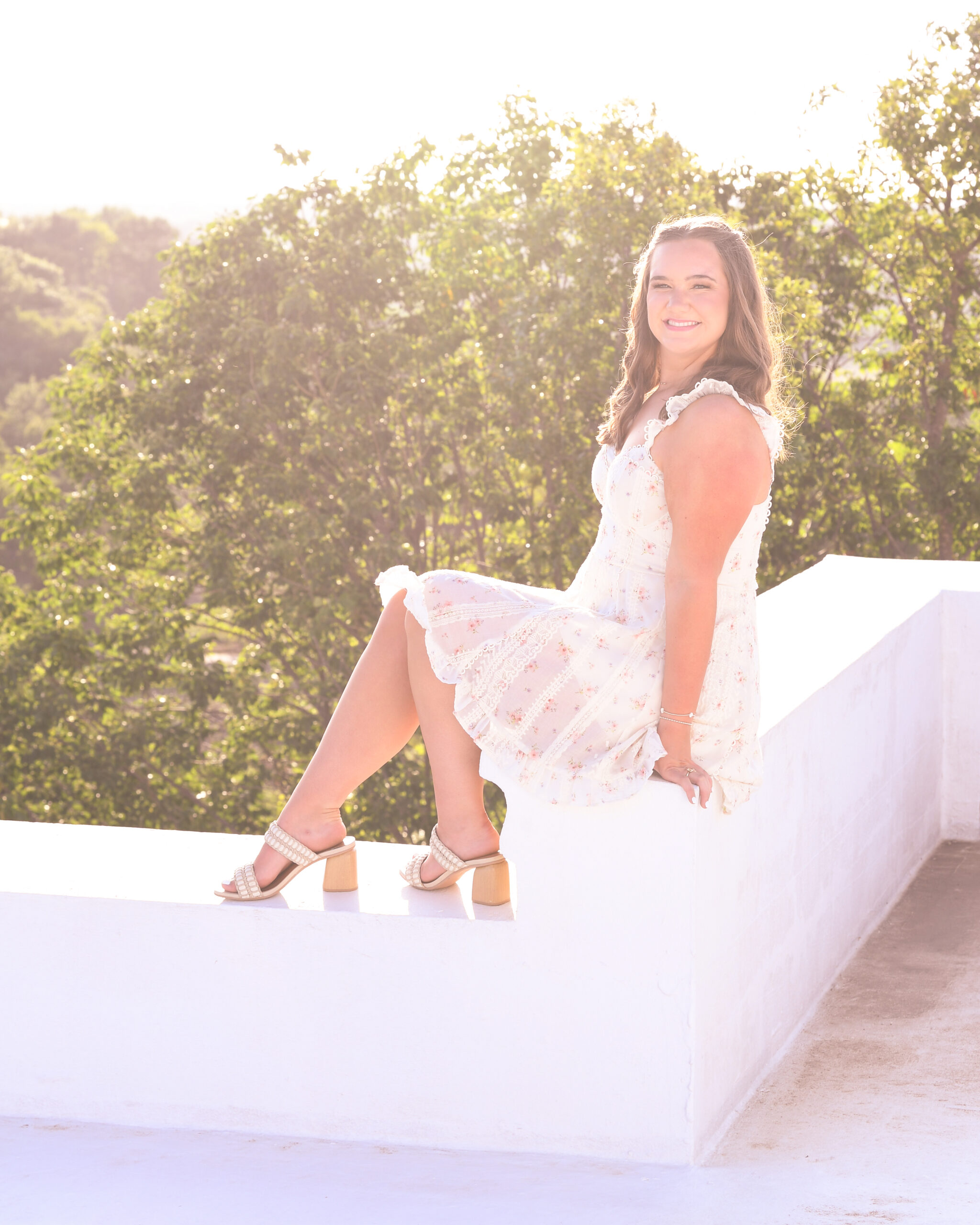 Balcony Senior Photosession