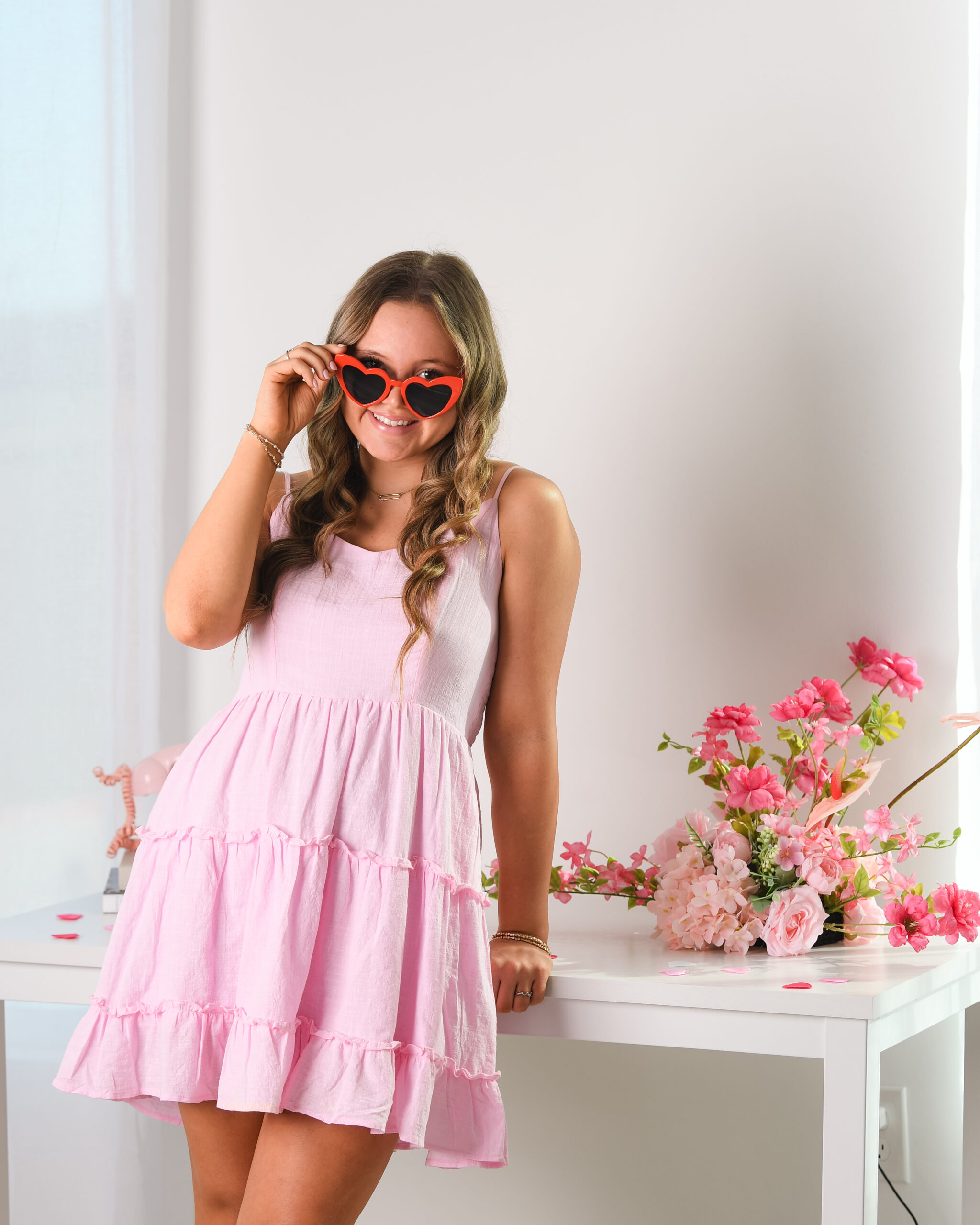 sunglasses high school senior portraits